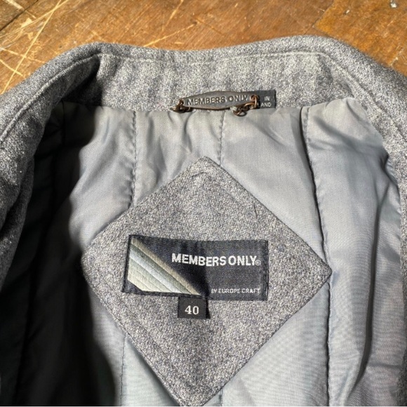 Vintage members only jacket - Picture 3 of 4